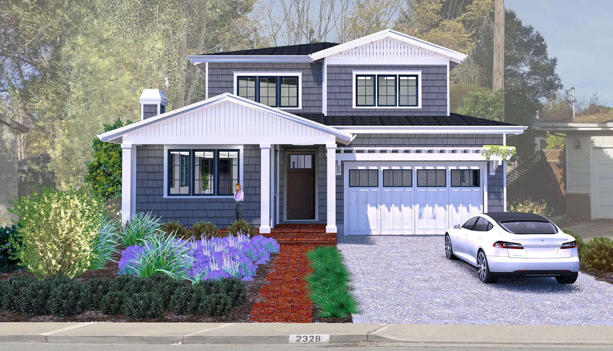 San Carlos Craftsman &mdash; Kohler Architects project