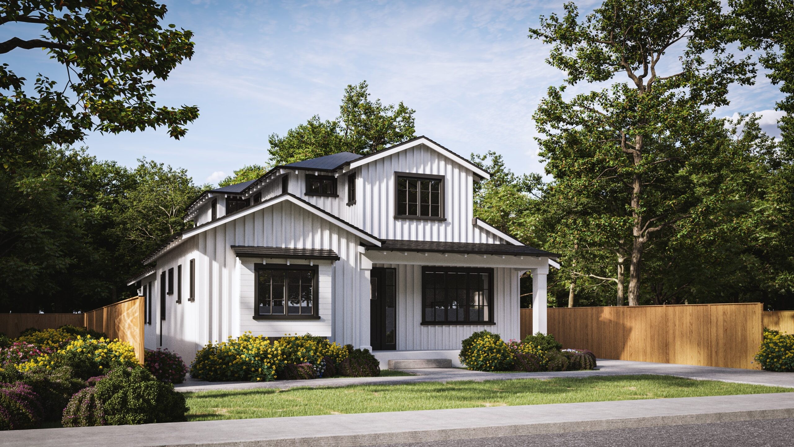 Palo Alto Modern Farmhouse 3 &mdash; Kohler Architects project
