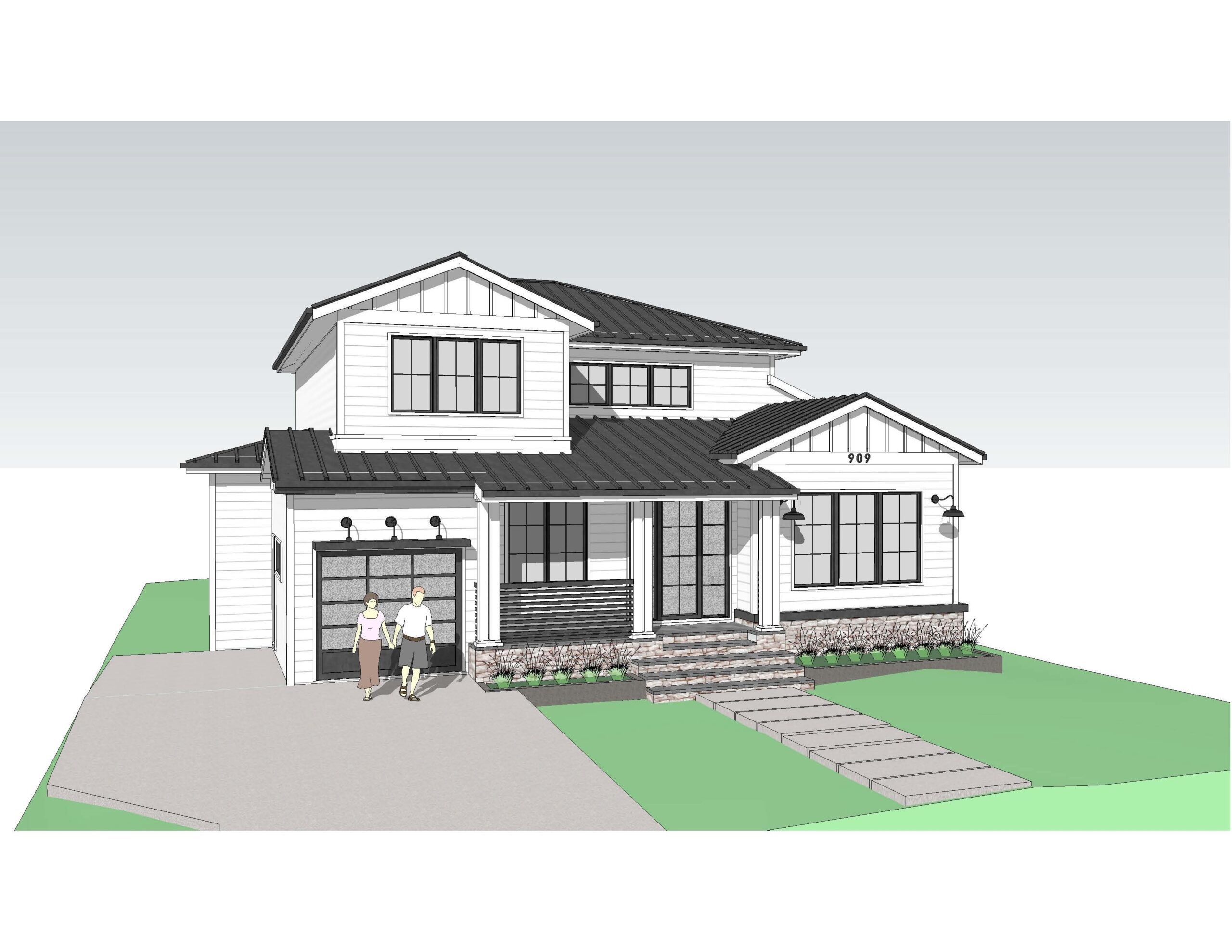 Palo Alto Modern Farmhouse 4 &mdash; Kohler Architects project