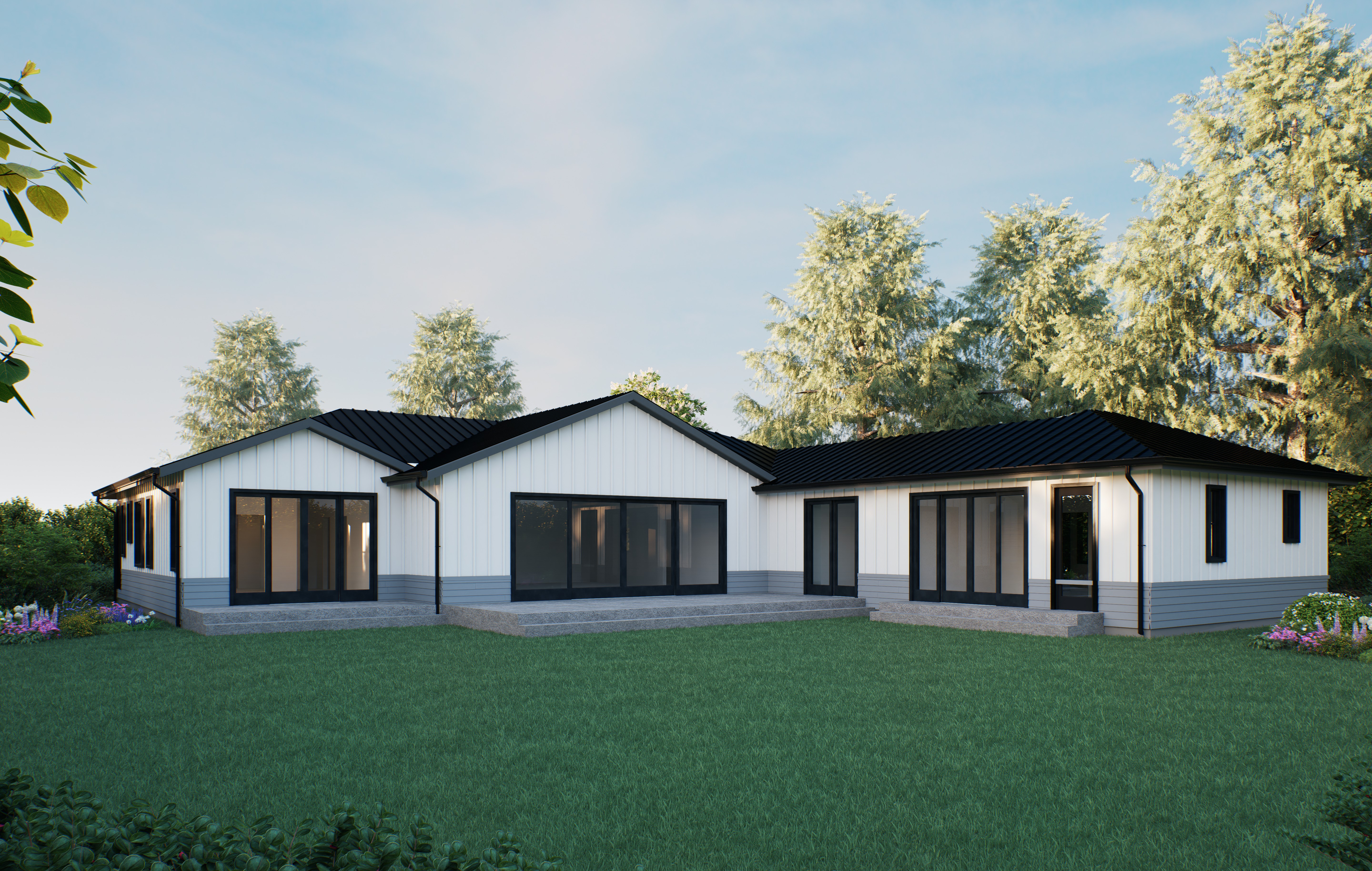 Los Altos Modern Farmhouse &mdash; Kohler Architects project