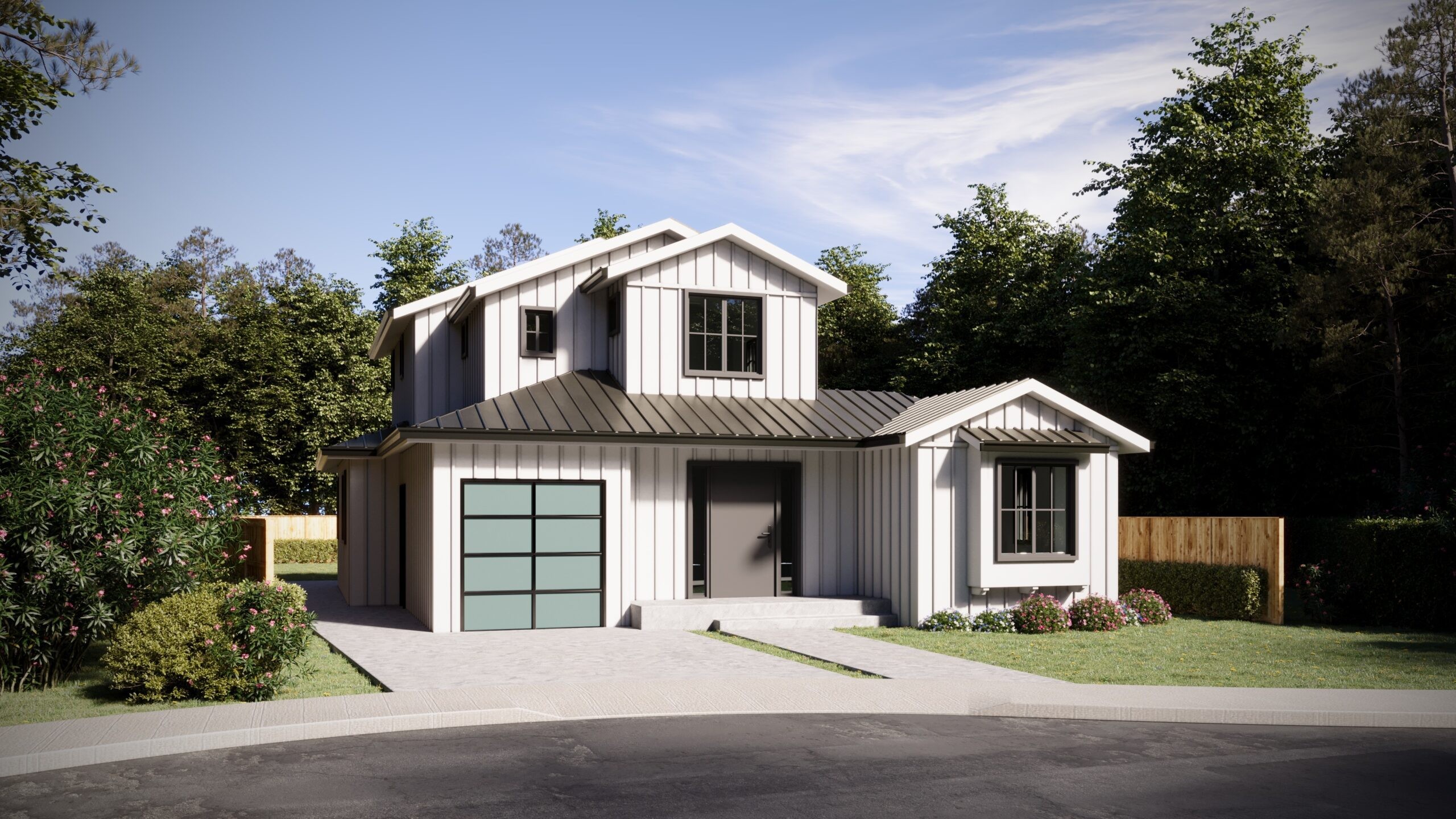 Mountain View Modern Farmhouse &mdash; Kohler Architects project
